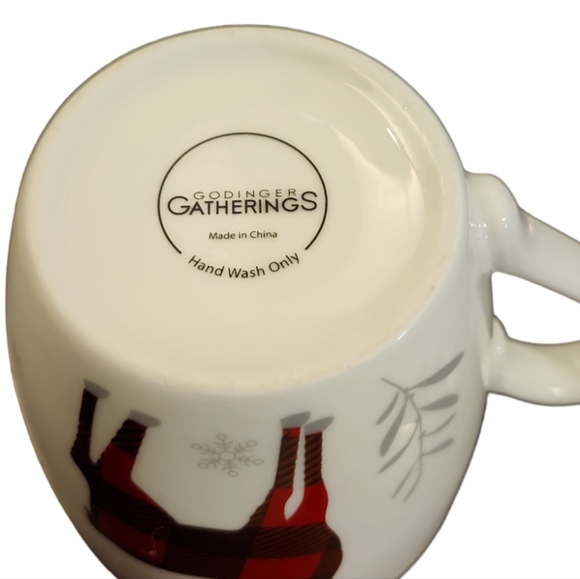 GODINGER GATHERINGS CHRISMTAS COFFEE CUP - Picture 3 of 4